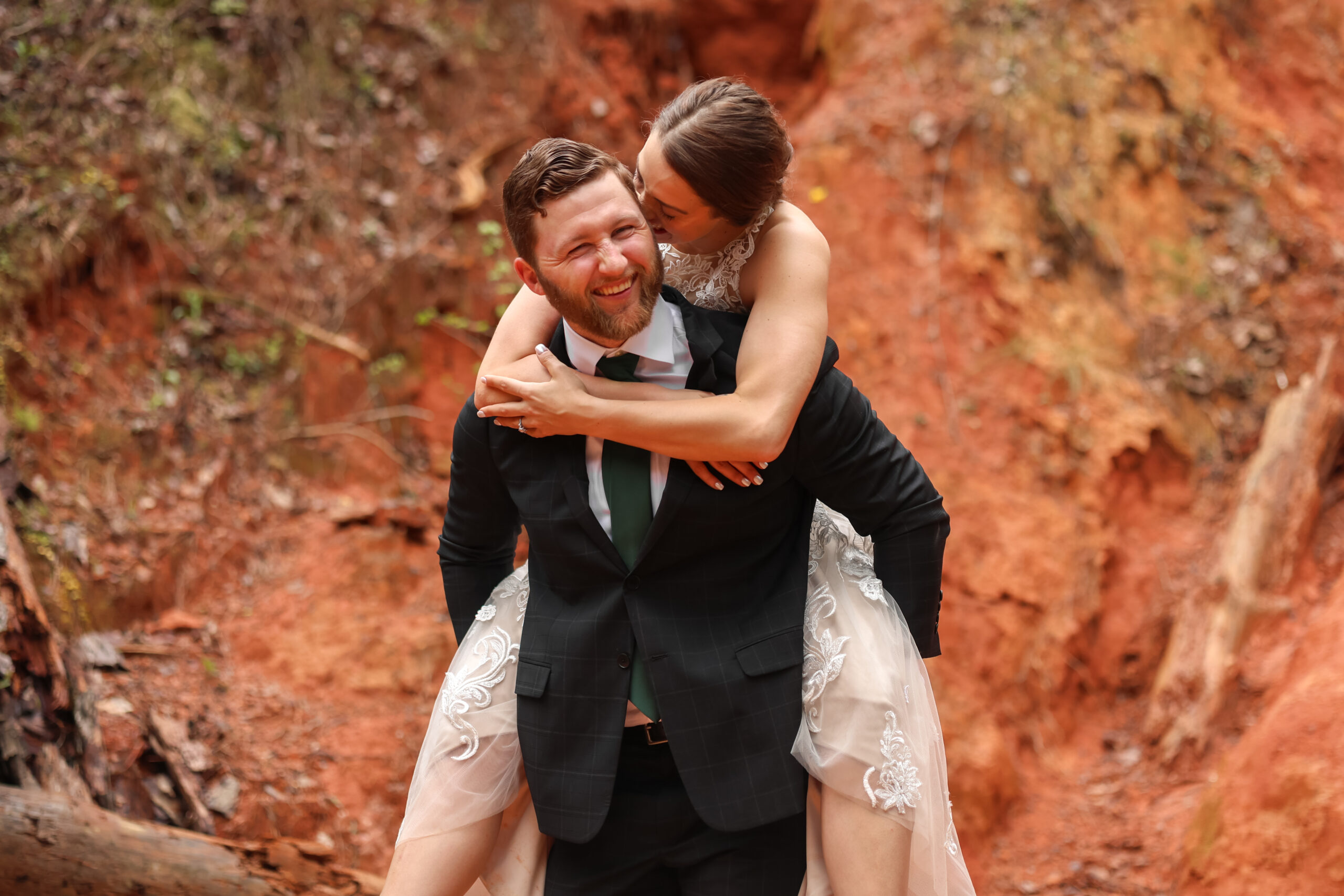 georgia elopement at providence canyon state park by georgia elopement photographer Amanda Richardson Photography