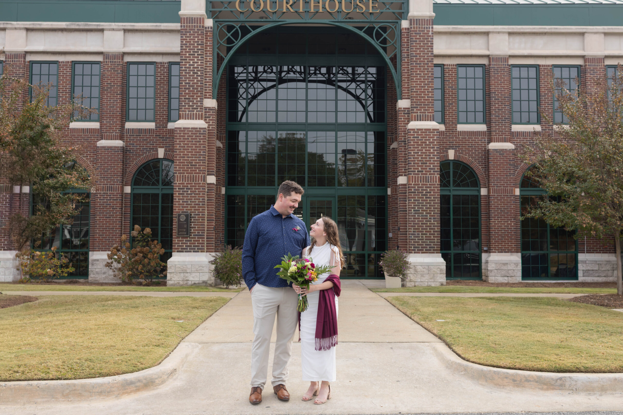 Columbus Georgia Riverwalk Elopement